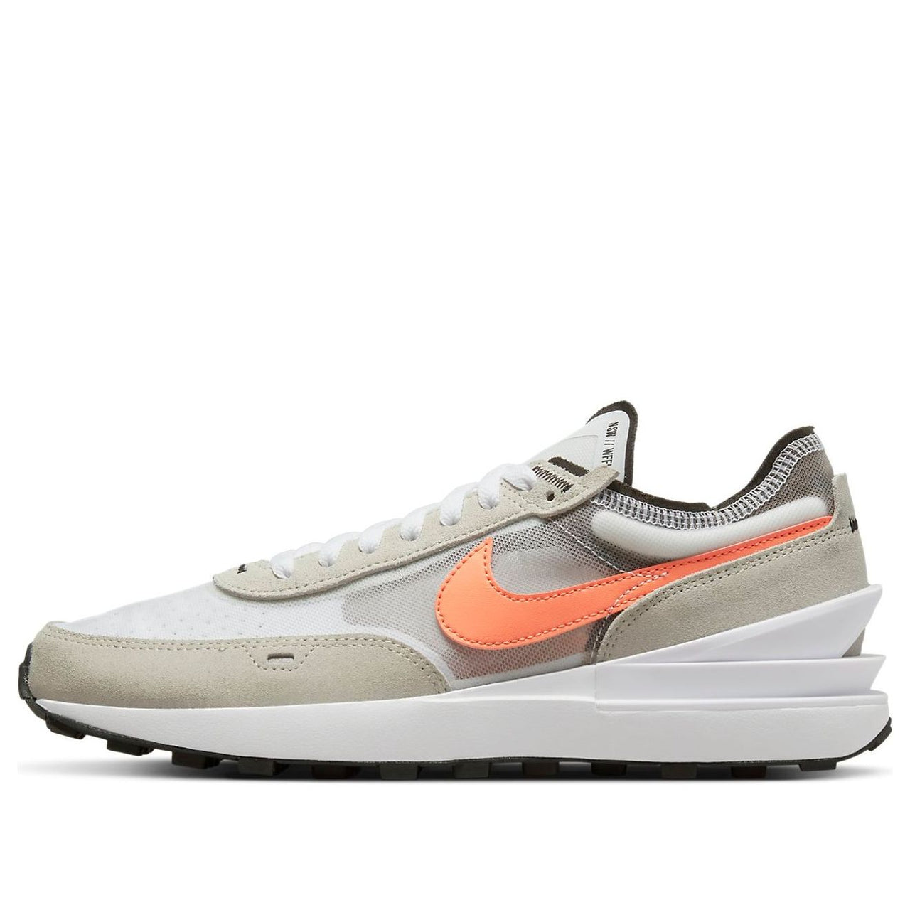 حذاء Nike Waffle One 'White Orange Trance' DA7995-103
