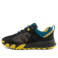 Timberland Trailquest Waterproof Mid Boots 'Black and Yellow' A2PBYM