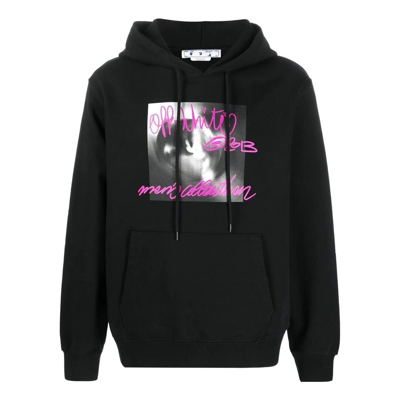 Off-White Graphic-Print Hoodie OMBB097F22FLE0131068
