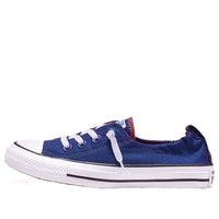 (WMNS) Converse Chuck Taylor All Star Shoreline Slip Low Top Canvas Blue White 565443F