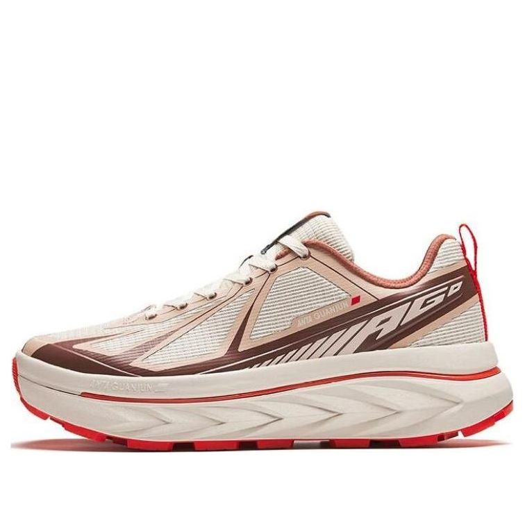 ANTA Running Series Sneakers 'Beige Brown Red' 912416606A-6