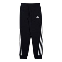 (GS) adidas Stripe Loo Sports Pants/Trousers/Joggers Boy Girls Black GE0947
