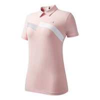 (WMNS) FILA Golf Sports Pink Polo Shirt A11W035156FLP