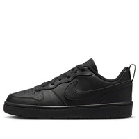 (GS) Nike Court Borough Low Recraft 'Triple Black' DV5456-002