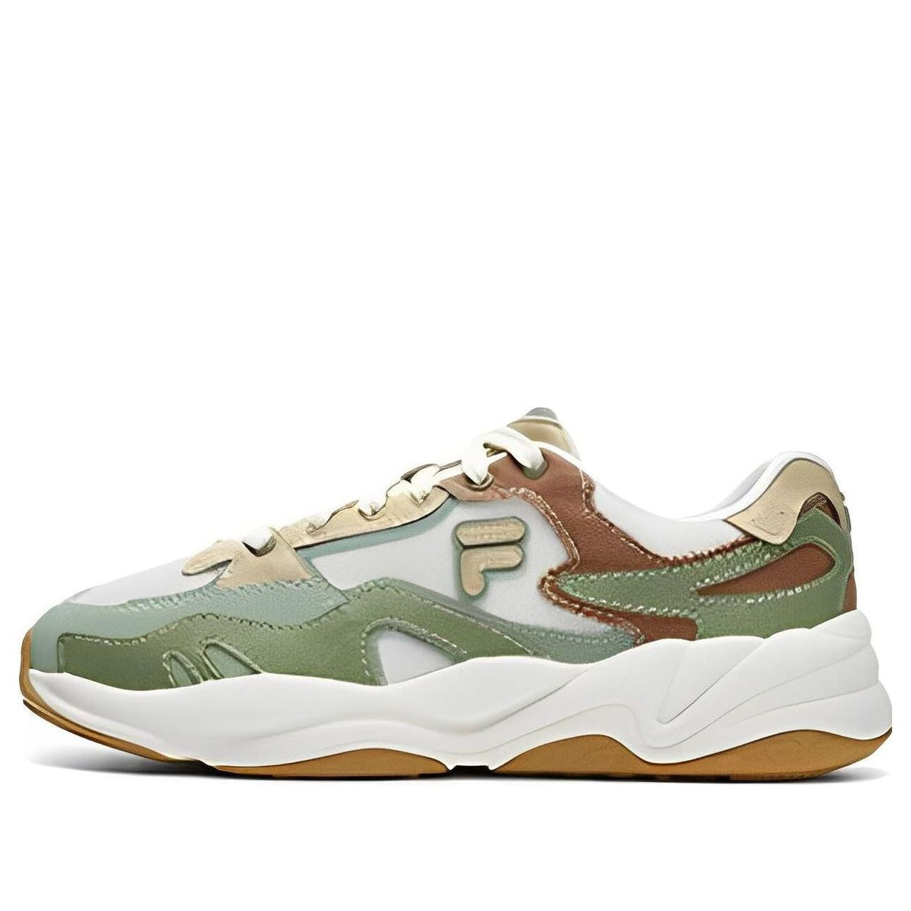 FILA FUSION Flash Sneakers 'Green White' T12M321101FGM