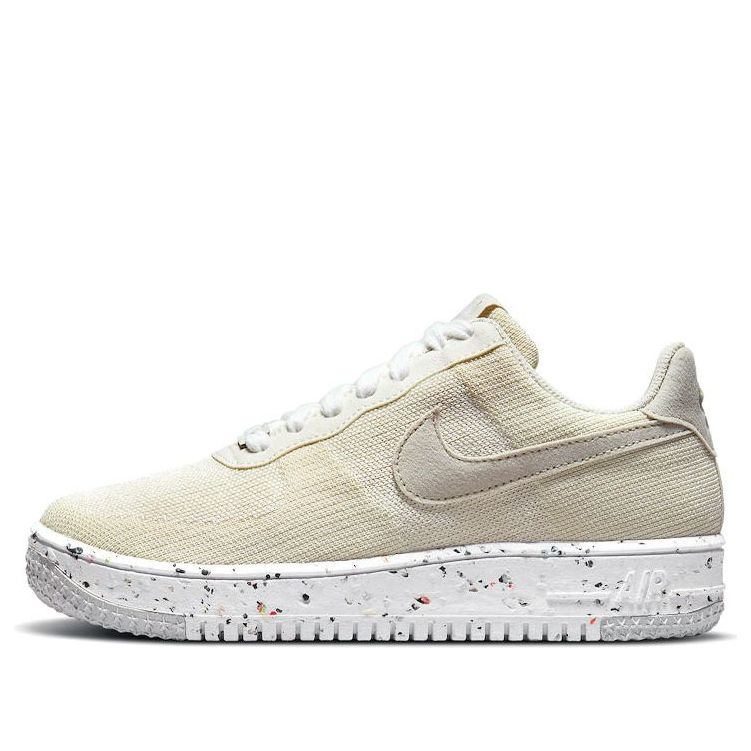 (WMNS) Nike Air Force 1 Crater Flyknit 'Light Cream' DC7273-200