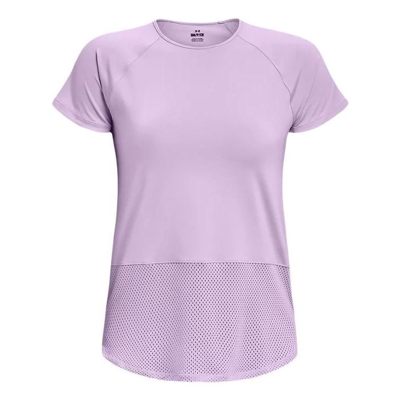 (WMNS) Under Armour Breathelux Tee 'Light Purple' 1370867-566