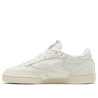 (WMNS) Reebok Club C 85 Sneakers White/Deep-Wine Q46211