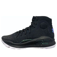 (GS) Under Armour Curry 4 Mid 'Black' 1295995-007