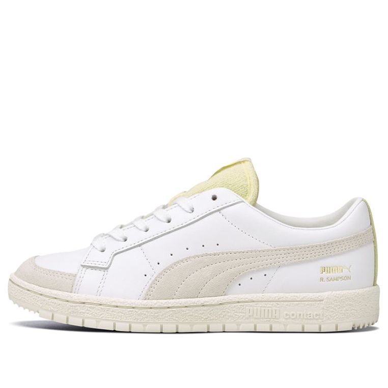 (WMNS) PUMA Ralph Sampson 70 Lo For Casual Shoes White/Yellow 375033-01
