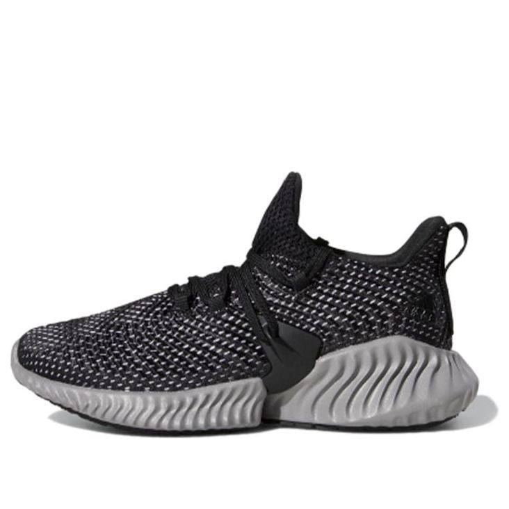 (GS) adidas Alphabounce Instinct 'Black White' F33969