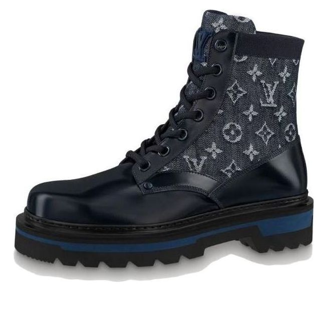 LOUIS VUITTON LV Ranger Ankle Boots 'Grey' 1A9HLM