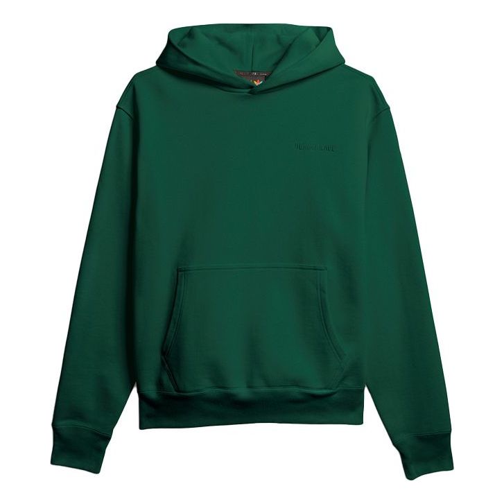 adidas originals x Pw Basics Hood Embroidered Monogrammed Hooded Sweater Unisex Green GM1944