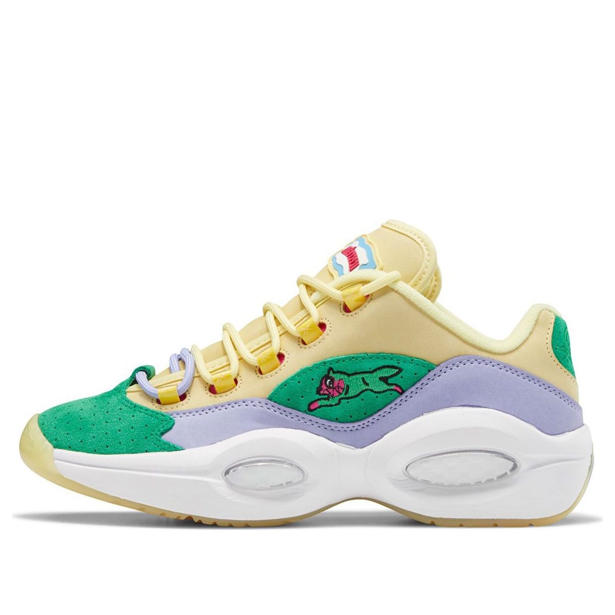 Reebok BBC Ice Cream x Question Low 'Yellow Lilac Glow' FZ4345