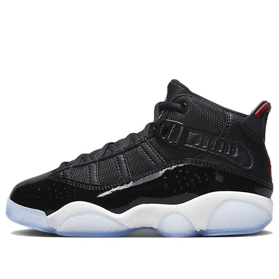 (PS) Air Jordan 6 Rings 'Black Gym Red' 323432-064