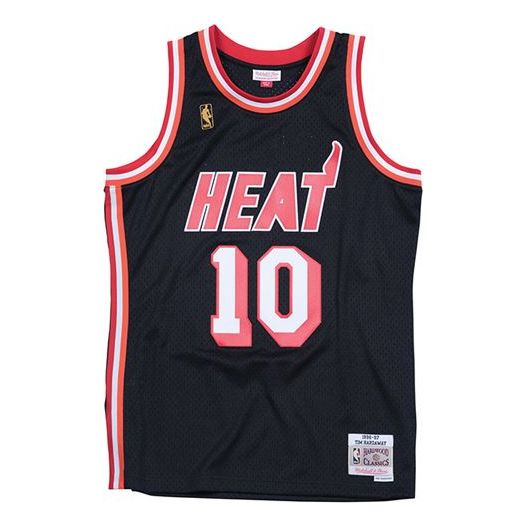 Mitchell & Ness NBA Swingman Jersey 'Miami Heat - Tim Hardaway 1996-97' SMJYAC18094-MHEBLCK96THA