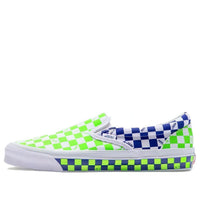Vans OG Classic Slip-On LX 'Varsity Canvas Green Blue' VN0A32QN24O1