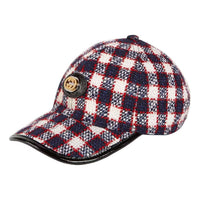 Gucci Tweed Baseball Hat 'Blue' 577822-3HH26-9060