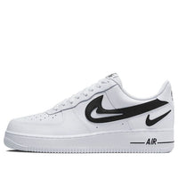 Nike Air Force 1 '07 'Cut Out Swoosh - White Black' DR0143-101