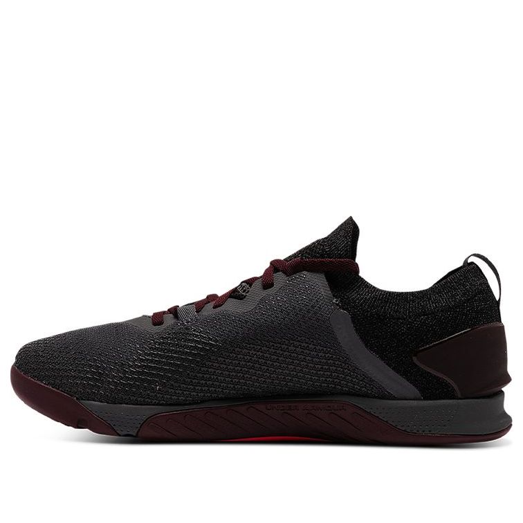 Under Armour TriBase Reign 3 'Pitch Grey Venom Red' 3023698-101