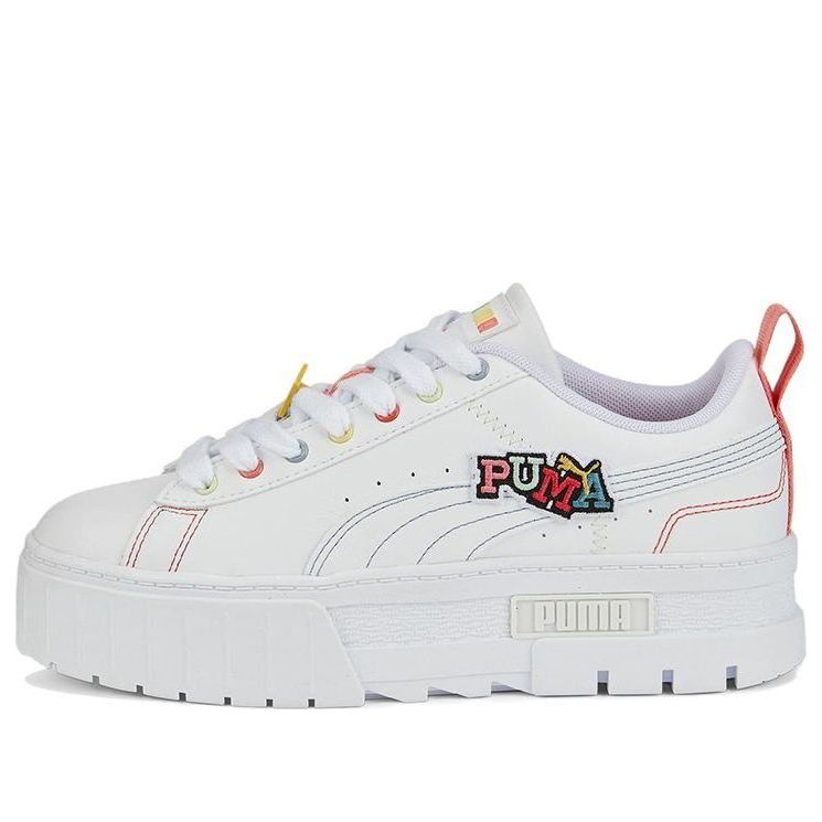 (WMNS) PUMA Mayze 'Pierced - White Multi' 386582-01