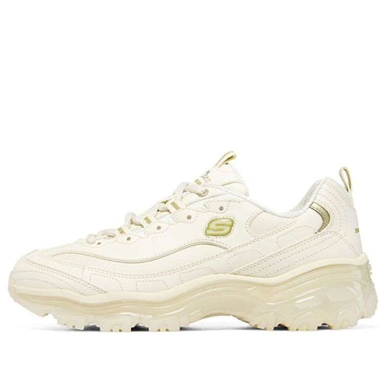 (WMNS) Skechers D'Lites 'White' 896086-OFWT