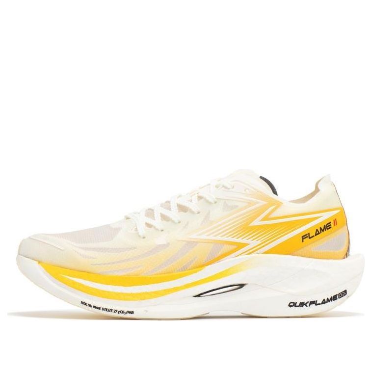 361 Degrees x Qu!k Foam Flying Flame 2 'White Yellow' 672312214-6