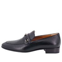 (WMNS) Gucci Horsebit Interlocking G loafer 'Black' 740434-AABUV-1000
