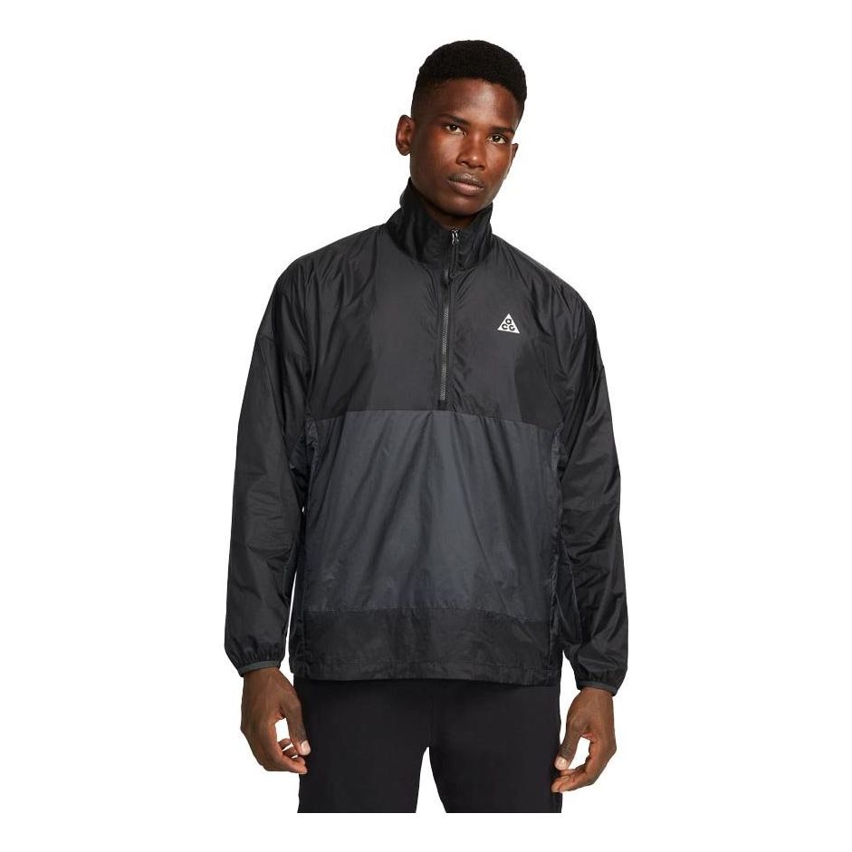 Nike ACG Cinder Cone Half Zip Jacket 'Black Grey' DN3953-045