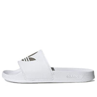 (WMNS) adidas Adilette Lite Slide 'White Matte Silver' GZ6197