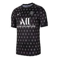 Nike Paris Saint-Germain Away Dri-FIT Pre-Match Soccer Jerseys 'Black' DH0535-659