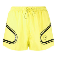 (WMNS) adidas by Stella McCartney TruePace Running Shorts 'Yellow Black' HS8196