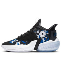 Air Jordan React Elevation 'Fractal Pattern - Black Racer Blue' CK6618-004
