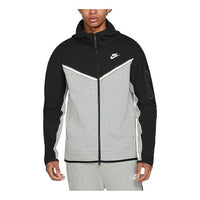 Nike Tech Fleece Full-Zip Hoodie 'Black Dark Grey Heather' CU4489-016