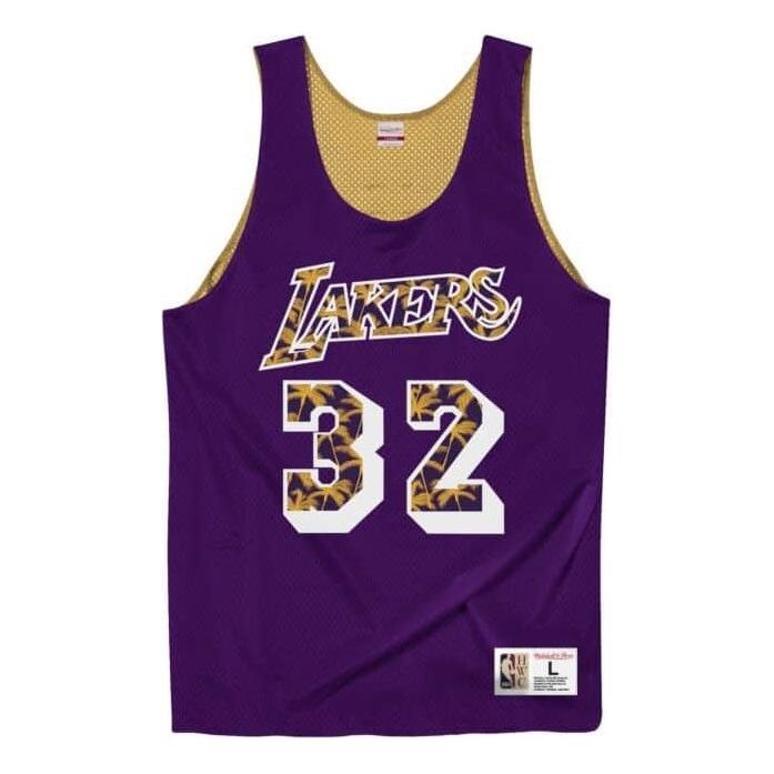 Mitchell & Ness x NBA Lakers 1992 Reversible Mesh Jersey 'Magic Johnson 32' MSRVMI19003-LALPRGD92EJH