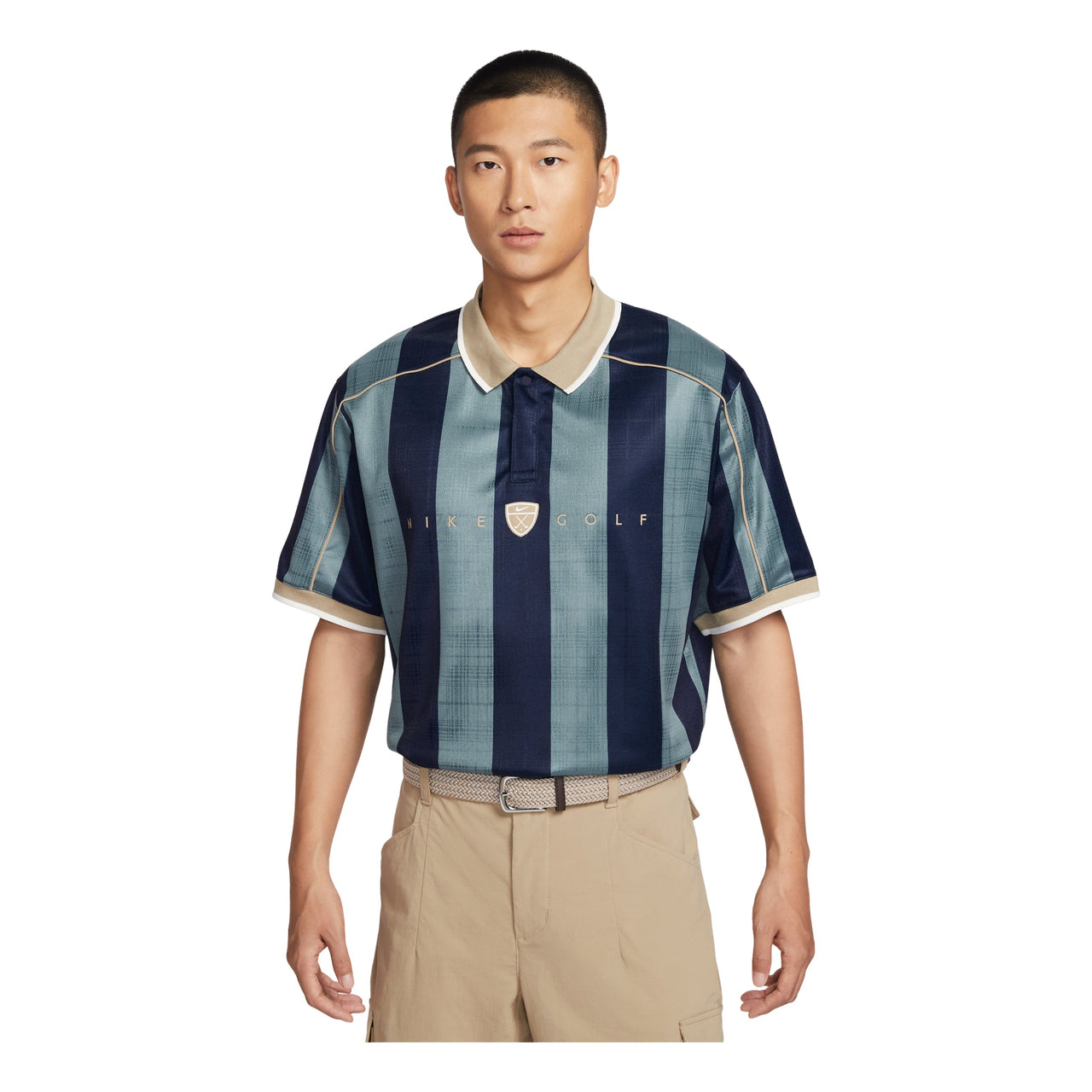 Nike Fairway Fresh Dri-FIT Loose Short-Sleeve Golf Polo 'Mineral Slate' IB0230-382