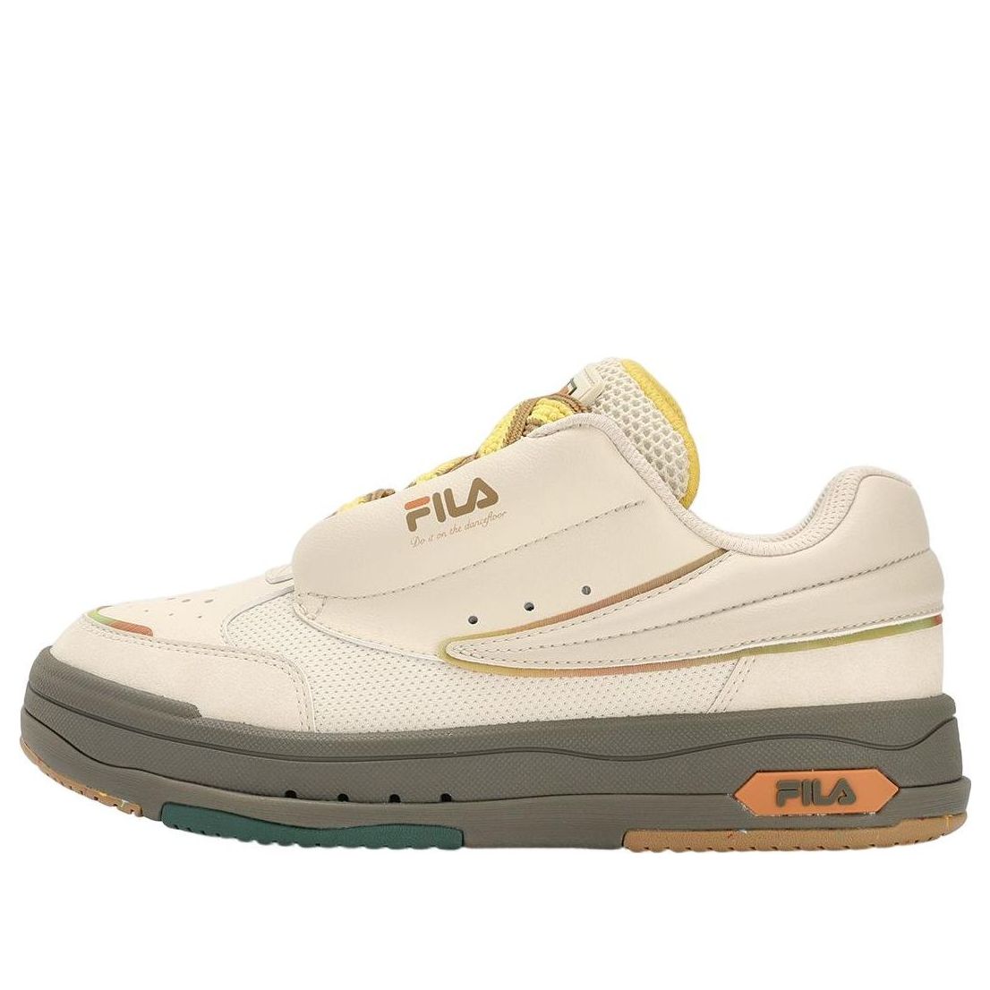 (WMNS) FILA Mix Low Skate Shoes 'Cream White Green' F12W324203FWG