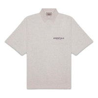 Fear of God Essentials FW20 Polo Shirt 'Heather Oatmeal' 0125250500231260