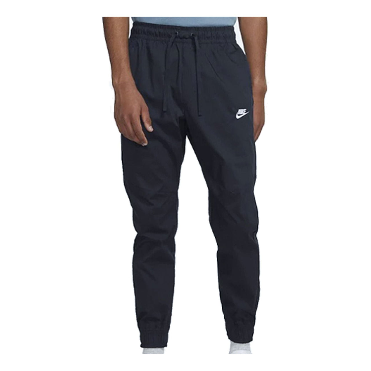 Nike Sportswear Swoosh Woven Bundle Feet Long Pants Navy Blue DA2341-451