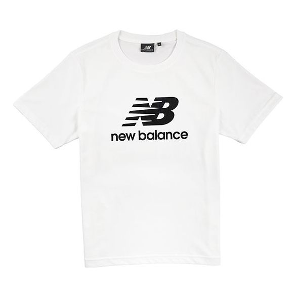 New Balance Men's Logo Short Sleeve White NEA2E031-WT