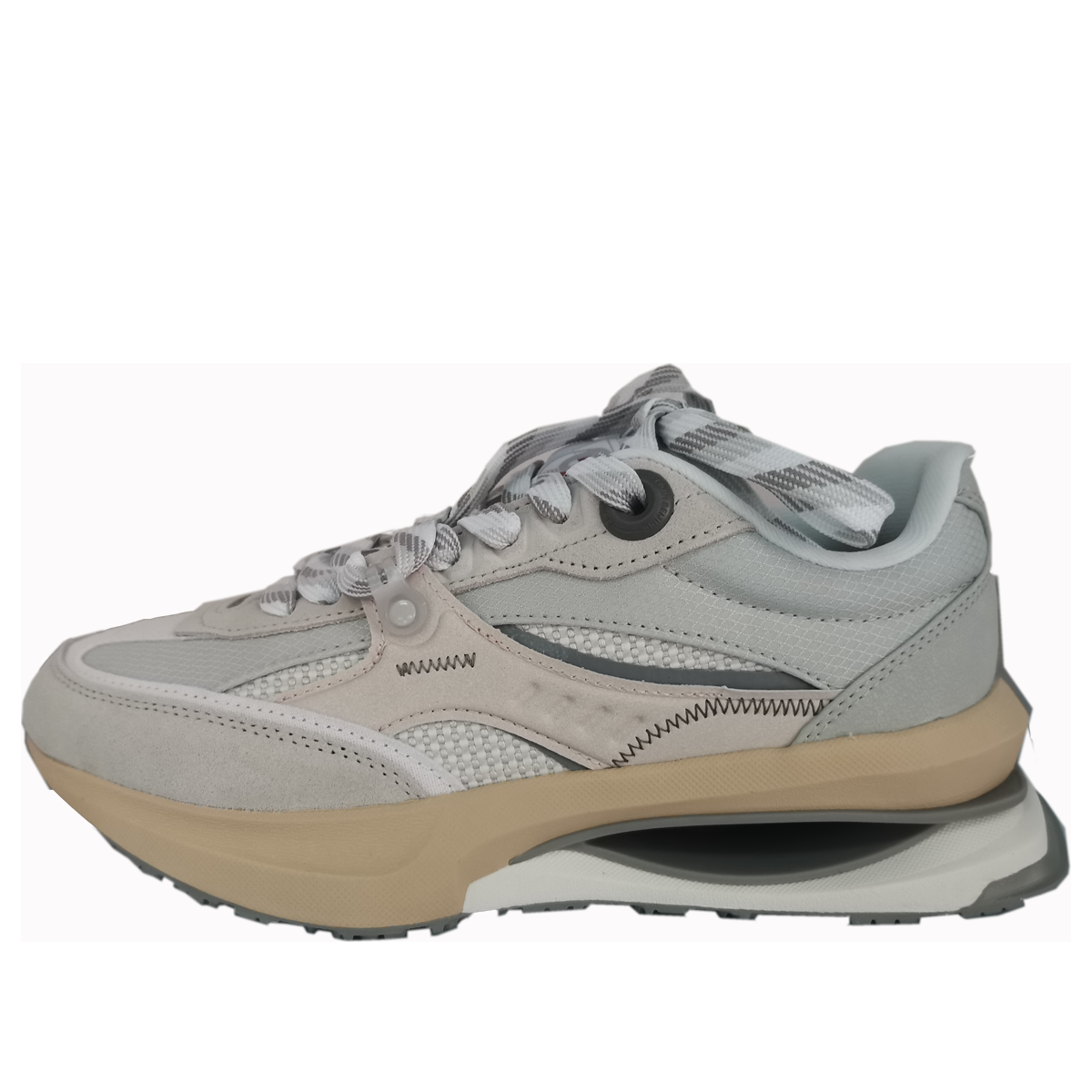 Li-Ning Casual 92 SHADOW Reflective Shoes 'Beige Grey' AGCT249-1