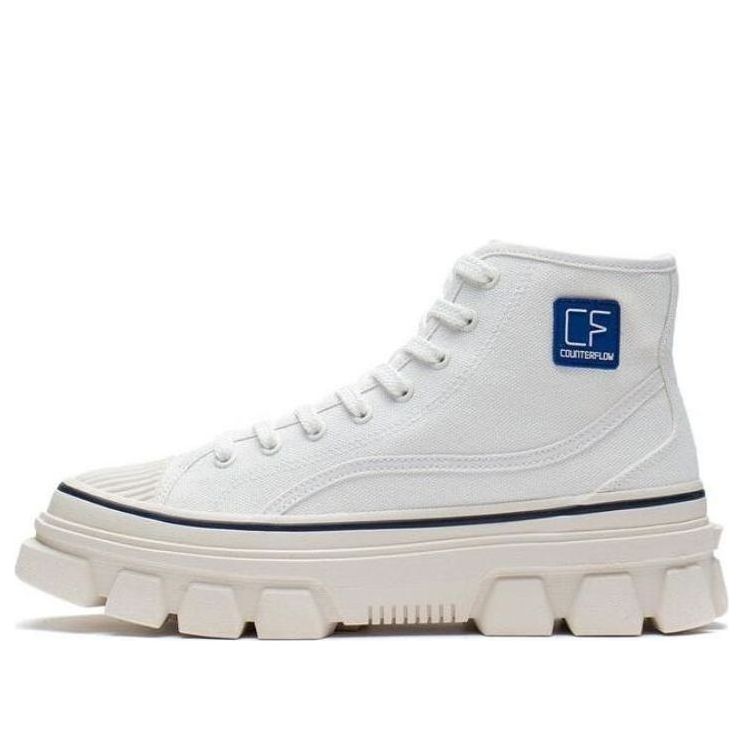 Li-Ning CF Classic Canvas Hi 'White Beige' AGCS206-1