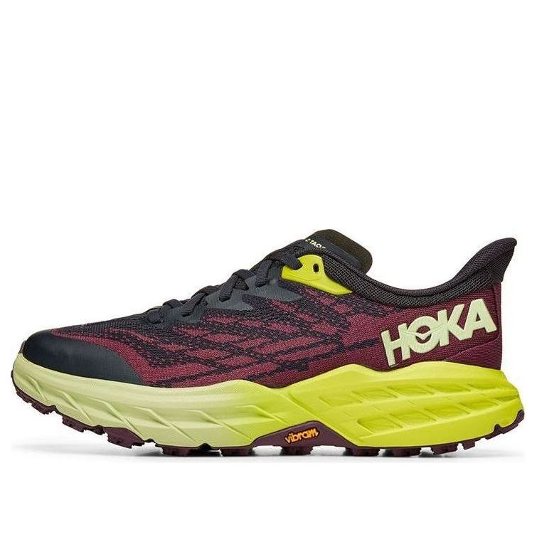 (WMNS) HOKA ONE ONE Speedgoat 5 'Blue Graphite Evening Primrose' 1123158-BGEPM