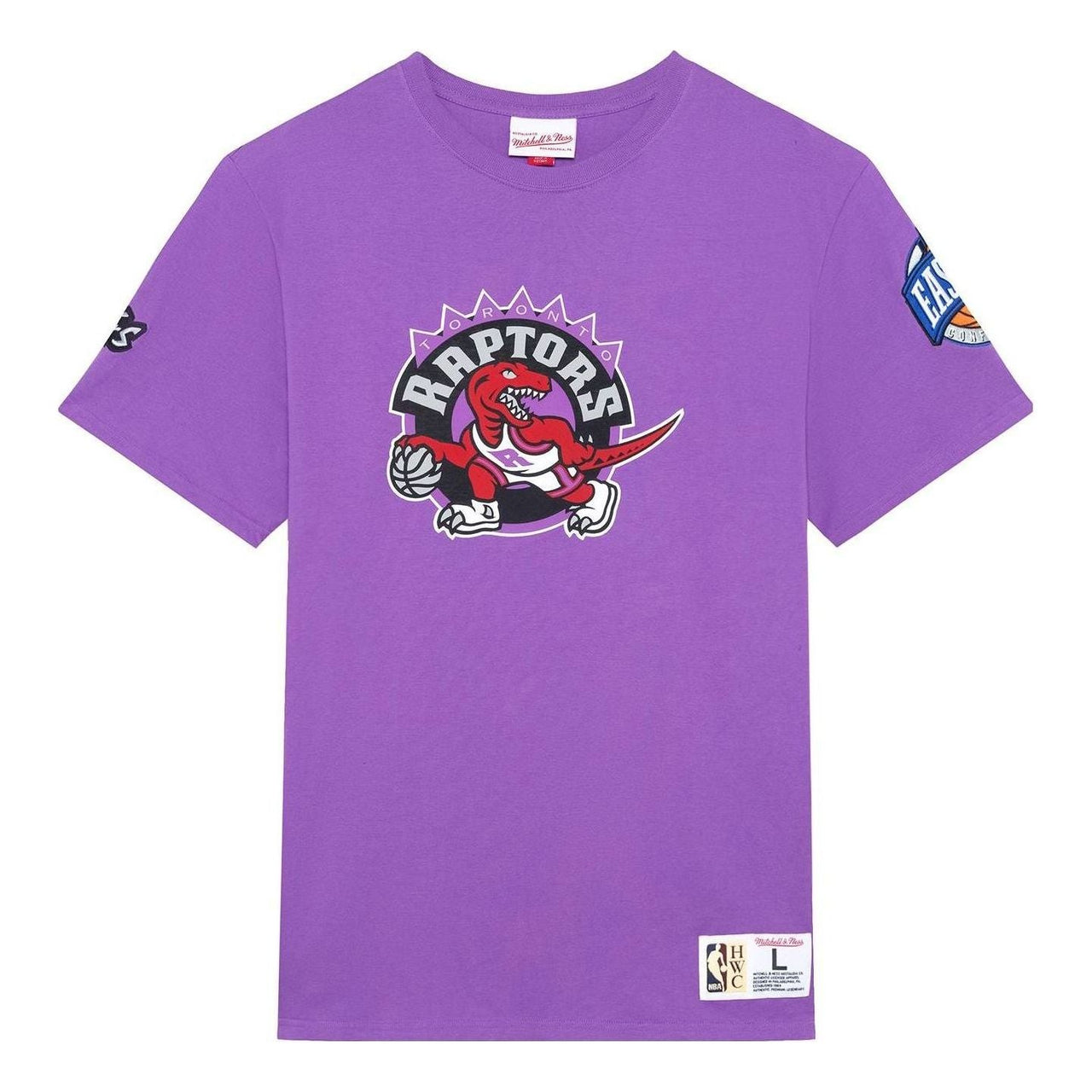 Mitchell & Ness x NBA Origins T-shirt 'Toronto Raptors' TCRW4852-TRAYYPPPPURP
