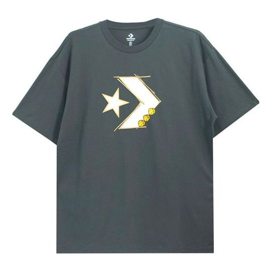 Converse Pics Short-sleeve Tee Unisex Grey 10020852-032