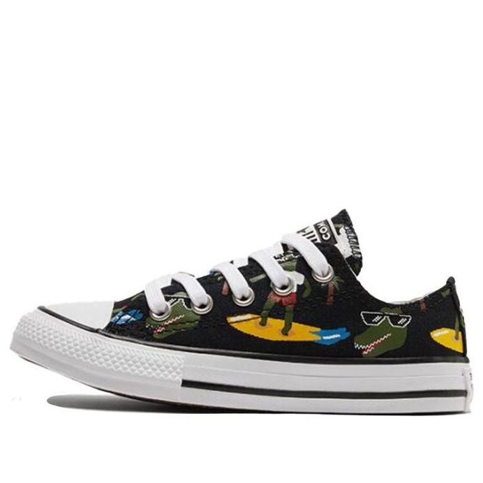 Converse Chuck Taylor All Star 'Black Green Yellow' 671293C