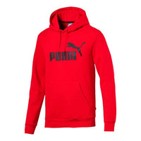 PUMA Casual Drawstring hooded Fleece Lined Stay Warm Printing Red 851743-05
