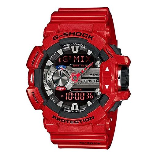 CASIO G-Shock Analog-Digital 'Red' GBA-400-4A