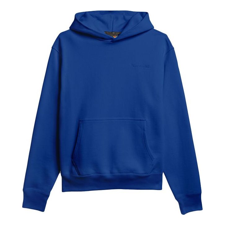 adidas originals x Pw Basics Hood Embroidered Monogrammed Hooded Sweater Unisex Black GM1942
