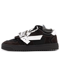 Off-White Floating Arrow Low-Top Sneakers 'Black White' OMIA151F21LEA0011001